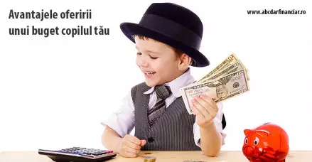 Avantajele oferirii unui buget copilului tău